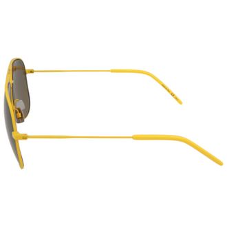 Saint Laurent Preloved - Saint Laurent Unisex 59 Mm Yellow Sunglasses Classic11-30000163-036 One Color