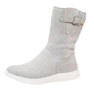 Generic Womens Waterproof Orthopedic Warm Boots Comfortable Cotton Boots Leather Fur Lined Boot