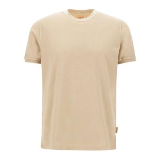 Bob Heren, Tops, Beige, Maat: M Katoen