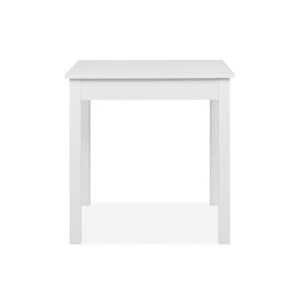 Calicosy Mesa de comedor con tablero rectangular l90 cm - blanco
