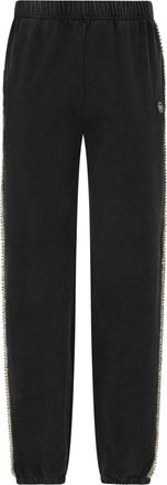 Philipp Plein Cotton Joggers Strass