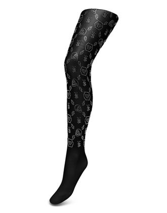 Philipp Plein Tights Monogram