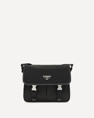 Prada Re-Nylon and Saffiano Shoulder Bag Male UNI