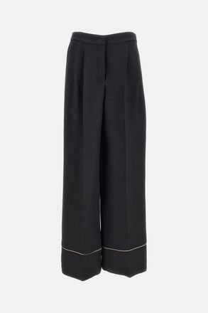 Fendi Pantalone Lana Seta