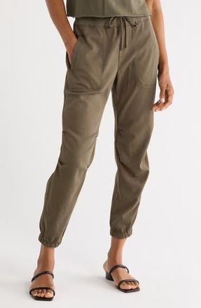 James Perse Soft Drape Utility Pants in Army Green at Nordstrom Rack, Size 0