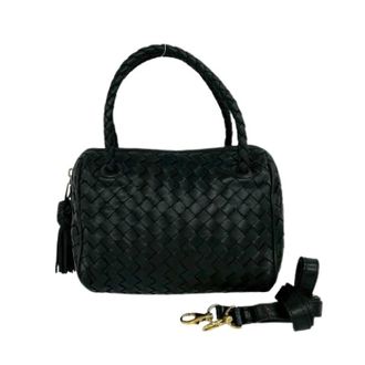 Bottega Veneta Pre-owned Cross Body Bags, female, Black, Size: ONE SIZE Pre-owned Vintage Shoulder Bag