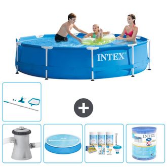 Intex Piscina Con Estructura Redonda - 305x76 Cm - 8-piezas S31631
