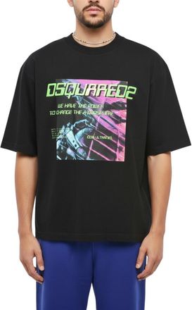 Dsquared2 Black Crew Neck T-Shirt