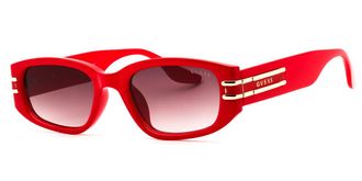 Guess GO00071 66F Womens Sunglasses Red Size 53