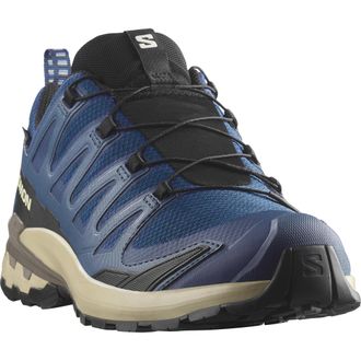 Salomon Trailrunningschuh SALOMON XA PRO 3D V9 GORE-TEX, Herren, Gr. 42, weiss (poseidon, wei&szlig; pepper, falcon), Synthetik, Textil, Schuhe Trailrunningschuh, w
