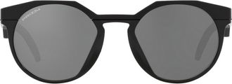 Oakley HSTN 52mm Prizm Round Sunglasses in Matte Black at Nordstrom