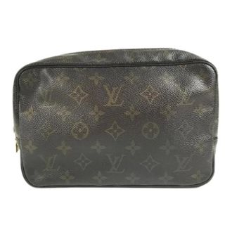 Louis Vuitton Pre-owned Clutches, female, Brown, Size: ONE SIZE Pre-owned Monogram Clutch Bag