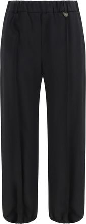 Burberry Black Classic Joggers Pants