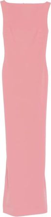 Solace London Abito lungo The Imogen - Rosa