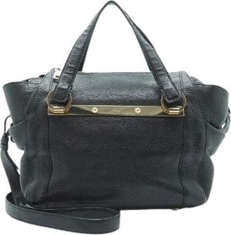 Chloé Pre-owned Handbags, female, Black, Size: ONE SIZE Pre-owned Handbag
