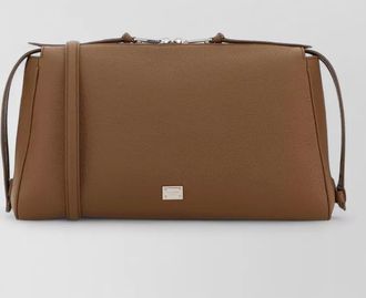 Dolce & Gabbana vittoria leather shoulder bag textured strap