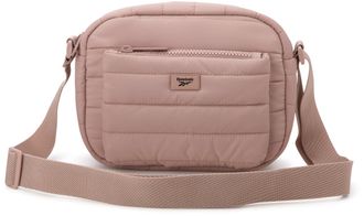 Reebok Womens Crossbody Bags - Lightweight Sling Cell Phone Purse, Quilted Small Crossbody Bags Women, Dance Dusty, One Size