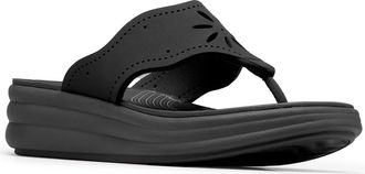 Clarks Drift Daisy Sport Flip Flop in Black at Nordstrom Rack, Size 11