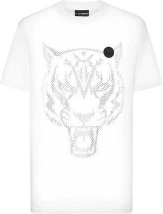 Plein Sport T-Shirts - Heren - Sportshirts - Wit - 3XL - Fitness