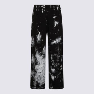 Maison Margiela Womens Trousers Black _100 % Co