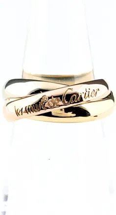 Cartier Yellow Gold (18K) Pink Gold (18K) White Gold (18K) Band Ring (Pre-Owned)
