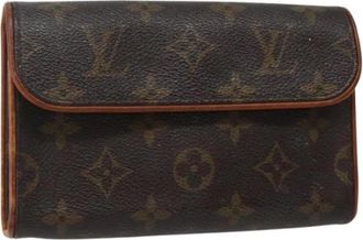 Louis Vuitton Pre-owned Belt Bags, female, Brown, Size: ONE SIZE Pre-owned Canvas Crossbody Bag