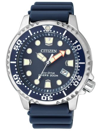 Citizen Promaster Marine Diver Heren Blauwe Horloge BN0151-17L