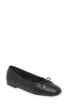 Nordstrom Elsie Flat in Black at Nordstrom, Size 6.5