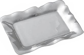 Beatriz Ball Vento Rectangular Tray In White
