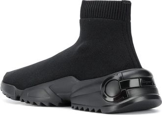 Ferragamo Devin Parker Sneaker - Black