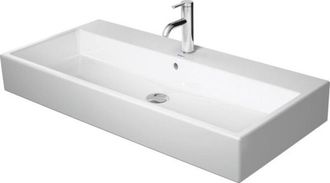 Duravit Lavabo Vero Air Wash Duravit 100x47cm, Con Rebosadero, Con Banco