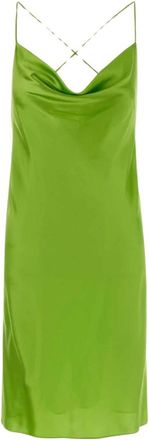 Saint Laurent Kleedjes, Dames, Groen, M, Robe