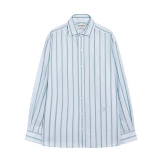 J.W.Anderson Heren, Overhemden, Blauw, Maat: M Katoen