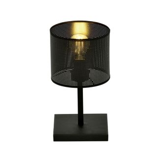 Wonderlamp L&aacute;mpara de mesa estilo moderno con base rectangular negro