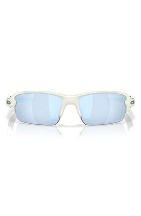 Oakley Flak 2.0 XL 61mm Polarized Rectangular Sunglasses in Matte Mist /Prizm at Nordstrom