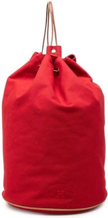 Herm&egrave;s Pre-owned Hermes Toile Polochon Mimile Backpack Unisex YU49QILUICXOIDJB
