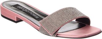 Sergio Rossi Paris Satin Sandal