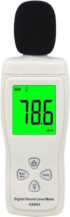 OEM As804 Fonometro Digitale Decibel 30d-130db Strumento Diagnostico Tester Di Monitoraggio Analizzatore Di Rilevatore Di Rumore Db