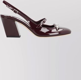 Jimmy Choo London belinda slingback pumps in patent leather