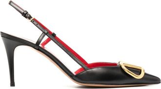 Valentino Garavani Black VLogo Signature Pumps