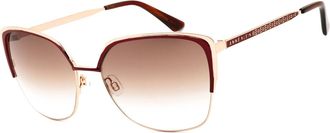 Anne Klein AK7080 612 Womens Sunglasses Gold Size 56