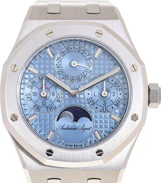Audemars Piguet Royal Oak Blue Dial Mens Watch 26684ST.OO.1356ST.02