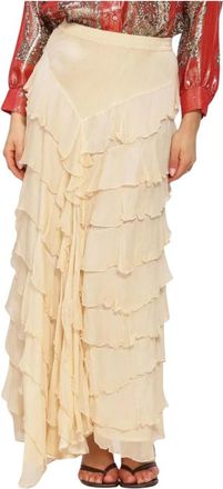 Mes Demoiselles... Dames, Rokken, Beige, Maat: XS