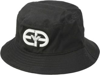 Emporio Armani Accessories, male, Black, L/XL, Black Hats & Beanies Stylish