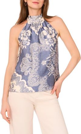 Parker The Erica Satin Halter Neck Top in Jbs Denim at Nordstrom Rack, Size X-Large