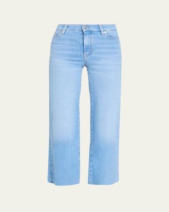 Frame Denim Le Slim Palazzo Crop Jeans