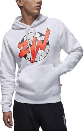 Nike Jordan Air Jordan Zion Fleece Pullover Hoodie Light Grey FD2391-051