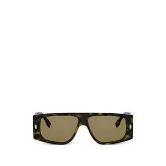 Fendi Sunglasses, male, Brown, 56 MM, FF Squared Sunglasses
