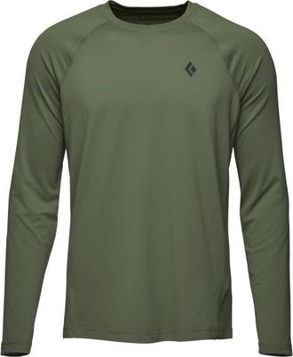 Black Diamond Alpenglow L/S Crew Longsleeve f&uuml;r Herren | oliv
