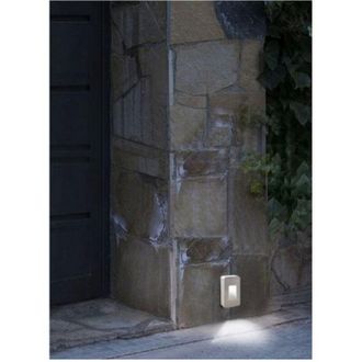 Trade Shop Trade Shop Traesio - Trade Shop - Segnapasso Da Esterno Faretto 12 Watt Ip65 Bianco Luce 6500k 4000k 3000k Es62
